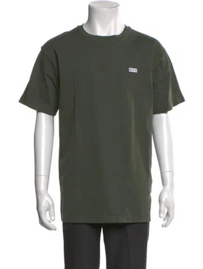 Pre-owned Kith Graphic Print Crew Neck T-shirt In Green