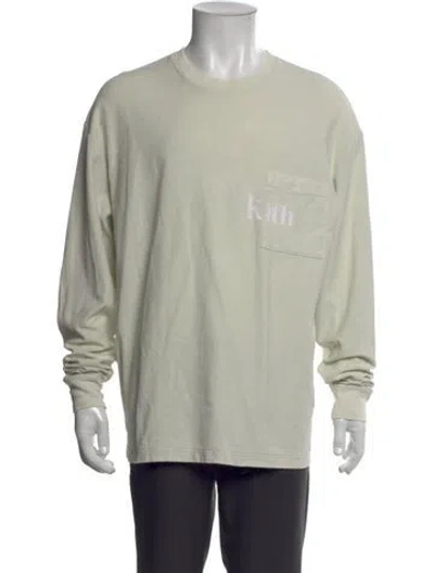 Pre-owned Kith Graphic Print Crew Neck T-shirt In Green