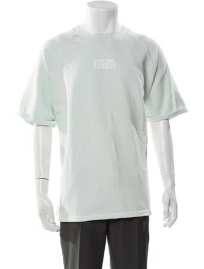 Pre-owned Kith Graphic Print Crew Neck T-shirt In Green