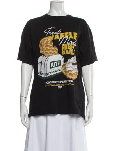 Pre-owned Kith Graphic Print Crew Neck T-shirt In Multi