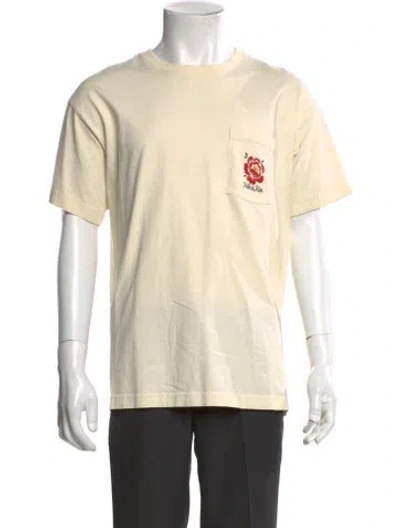 Pre-owned Kith Graphic Print Crew Neck T-shirt In Neutral