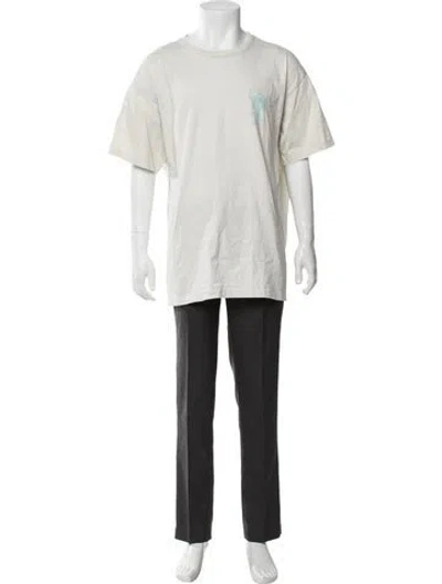Pre-owned Kith Graphic Print Crew Neck T-shirt In Neutral