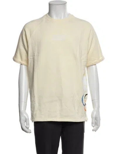 Pre-owned Kith Graphic Print Crew Neck T-shirt In Neutral