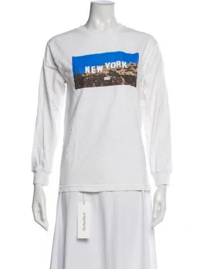 Pre-owned Kith Graphic Print Crew Neck T-shirt In Neutral