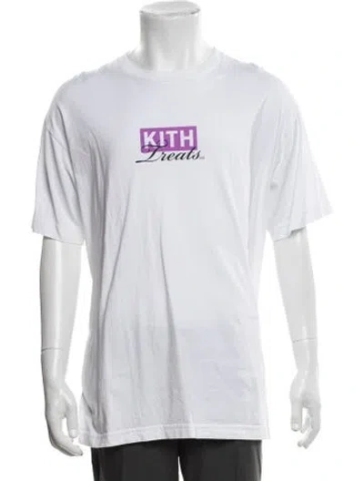 Pre-owned Kith Graphic Print Crew Neck T-shirt In Neutral