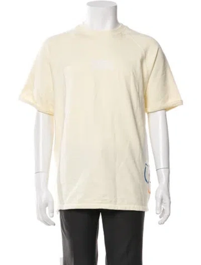 Pre-owned Kith Graphic Print Crew Neck T-shirt W/ Tags In Neutrals