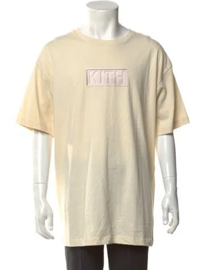 Pre-owned Kith Graphic Print Crew Neck T-shirt W/ Tags In Neutrals