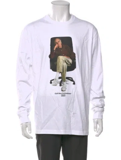 Pre-owned Kith Graphic Print Crew Neck T-shirt W/ Tags In White