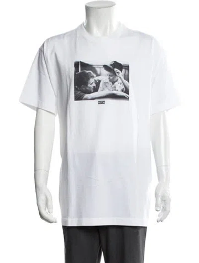 Pre-owned Kith Graphic Print Crew Neck T-shirt W/ Tags In White