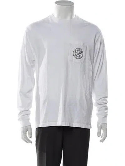 Pre-owned Kith Graphic Print Crew Neck T-shirt In White