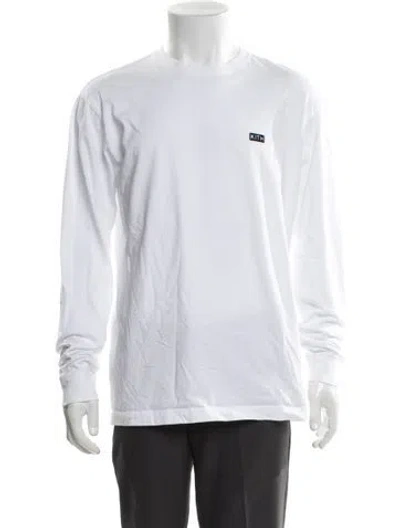 Pre-owned Kith Graphic Print Crew Neck T-shirt In White