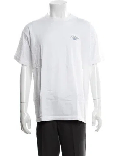 Pre-owned Kith Graphic Print Crew Neck T-shirt In White