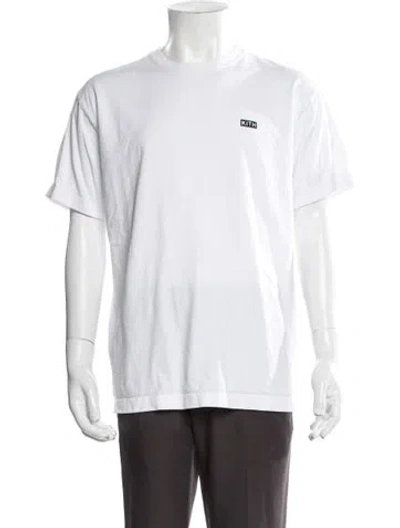 Pre-owned Kith Graphic Print Crew Neck T-shirt In White