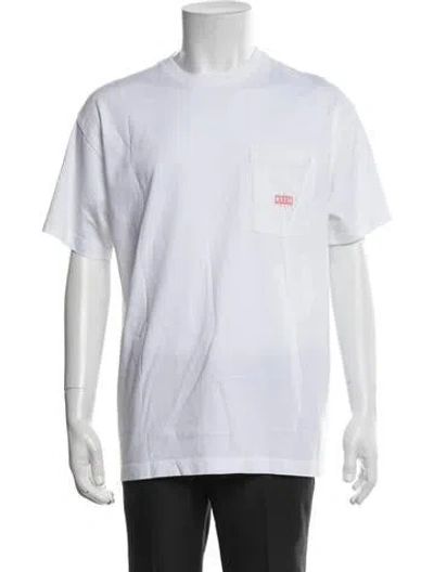 Pre-owned Kith Graphic Print Crew Neck T-shirt In White