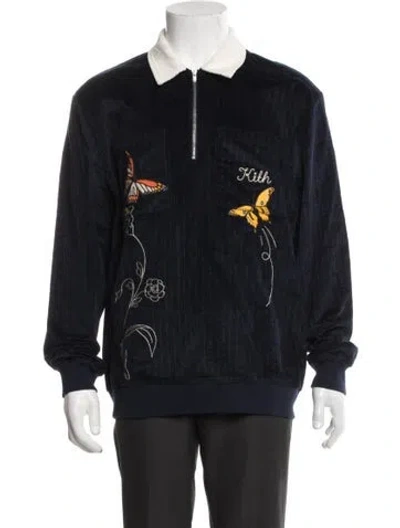 Pre-owned Kith Graphic Print Jacket In Black