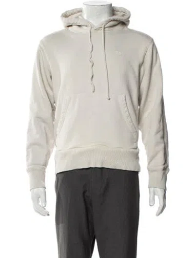Pre-owned Kith Graphic Print Mock Neck Pullover In Neutral