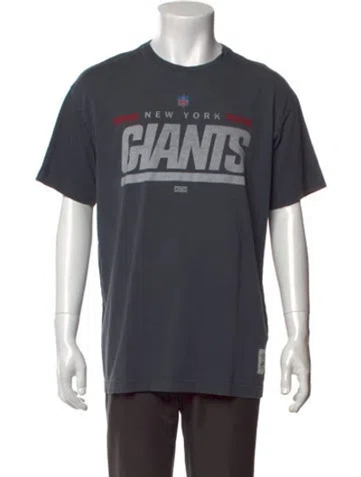 Pre-owned Kith Graphic Print Short Sleeve In Grey