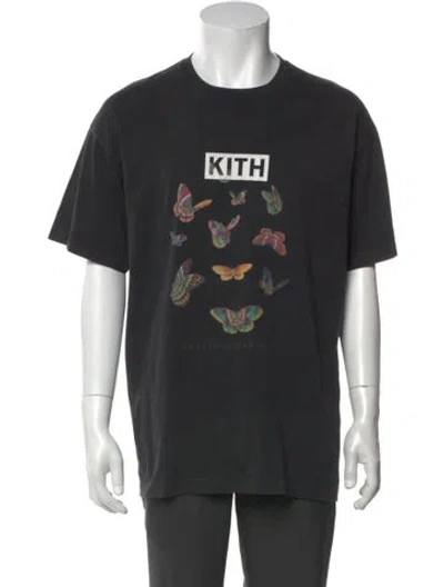 Pre-owned Kith Graphic Print Short Sleeve Shirt In Gray