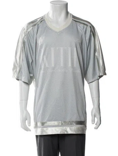 Pre-owned Kith Graphic Print Short Sleeve Shirt In Green