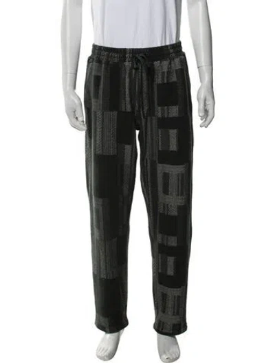 Pre-owned Kith Graphic Print Sweatpants In Green