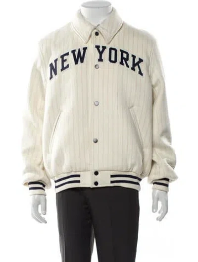 Pre-owned Kith Graphic Print Windbreaker In Neutral