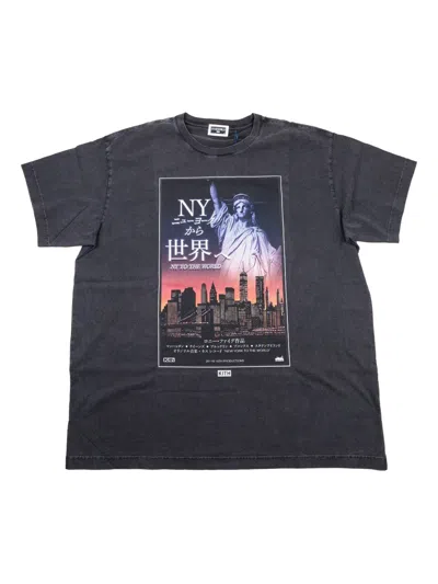 Kith Graphic T-shirt In Gray