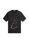 Kith Graphic-print T-shirt In Black