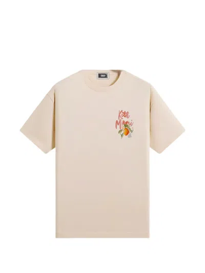 Kith Graphic-print T-shirt In Neutral