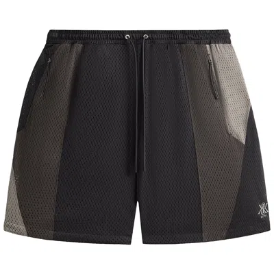 Pre-owned Kith Harden Panelled Mesh Short 'black' | Men's Size Xs