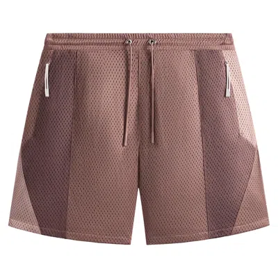 Pre-owned Kith Harden Panelled Mesh Short 'dusty Mauve' | Pink | Men's Size Xs