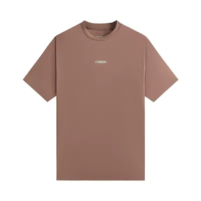 Pre-owned Kith Honeycomb Tech Heathrow Tee 'dusty Mauve' | Pink | Men's Size Xs