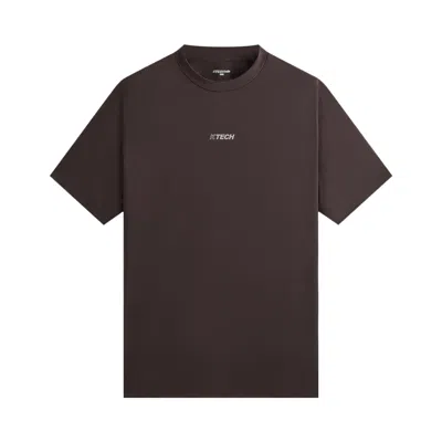 Pre-owned Kith Honeycomb Tech Heathrow Tee 'kindling' | Brown | Men's Size L