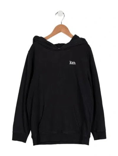 Pre-owned Kith Kids' Hoodie Sweatshirt In Grey