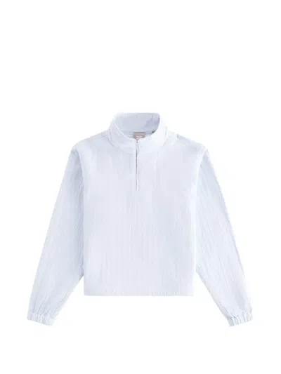 Kith Hunter Half-zip Sweatshirt In Blue