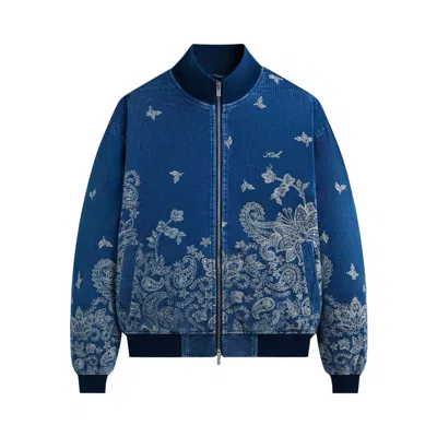Pre-owned Kith Indigo Cord Avery Jacket 'cyanotype' | Blue | Men's Size Xl