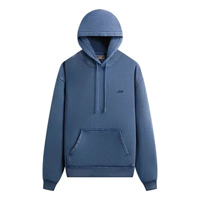Kith Indigo Fleece Nelson Hoodie 'vast' In Multi