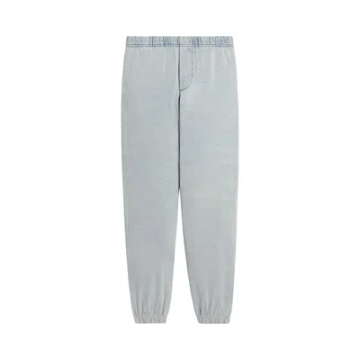 Pre-owned Kith Indigo Fleece Nelson Sweatpant 'pale Indigo' | Blue | Men's Size Xxl