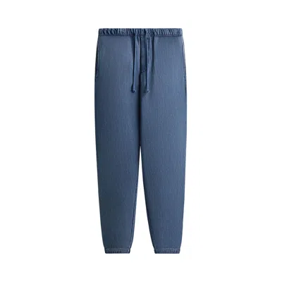 Pre-owned Kith Indigo Fleece Nelson Sweatpant 'vast' | Blue | Men's Size Xl