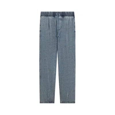 Pre-owned Kith Indigo Fleece Terrance Sweatpant 'light Indigo' | Blue | Men's Size S