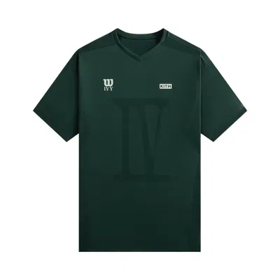 Pre-owned Kith Ivy For Wilson Breakpoint Engineered Tee 'ivy Green' | Men's Size Xxl