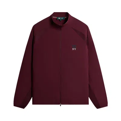Pre-owned Kith Ivy For Wilson Classic Warm-up Jacket 'magma' | Red | Men's Size Xxl