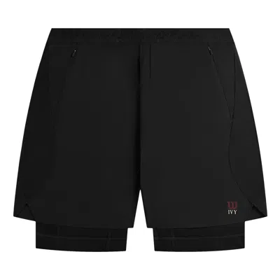 Pre-owned Kith Ivy For Wilson Topspin Short 'black' | Men's Size M