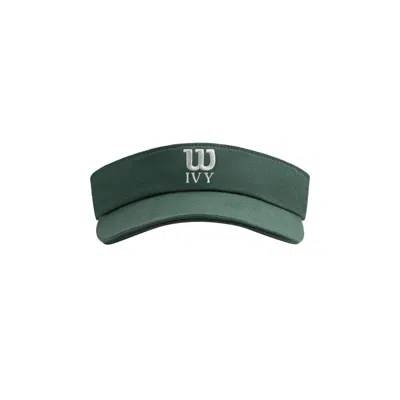 Pre-owned Kith Ivy For Wilson Visor 'ivy Green' | Men's Size Onesize