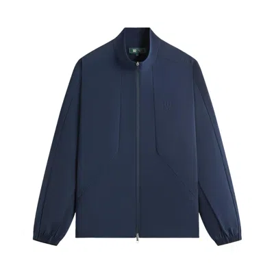 Pre-owned Kith Ivy For Wilson Warm Up Jacket 'nocturnal' | Black | Men's Size M