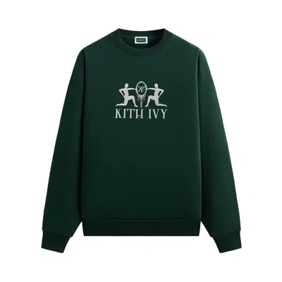 Pre-owned Kith Ivy Vintage Crewneck 'ivy Green' | Men's Size Xl