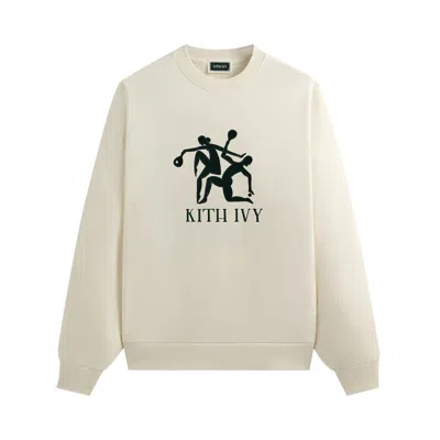 Pre-owned Kith Ivy Vintage Crewneck 'sandrift' | Tan | Men's Size Xl In Brown