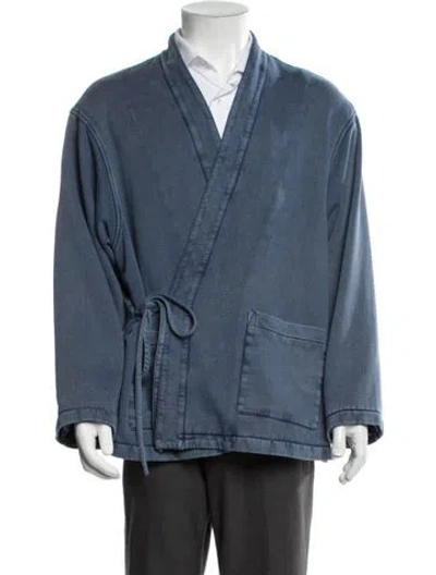 Pre-owned Kith Jacket In Blue