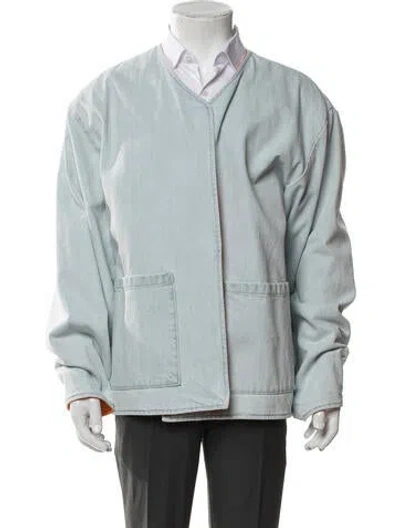 Pre-owned Kith Jacket In Blue