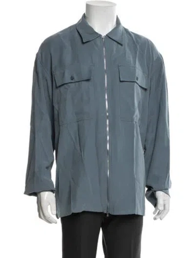 Pre-owned Kith Jacket In Blue