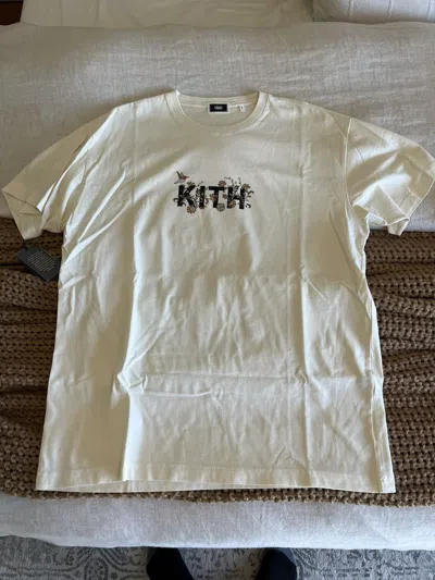 Pre-owned Kith Jacobean Shirt In Sand